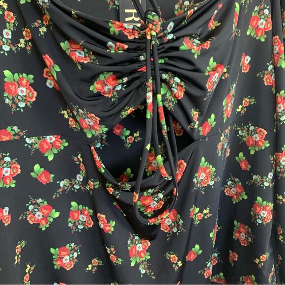 ARFM Floral Plus Size Bodysuit NWT - Picture 5 of 8